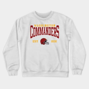 Retro Washington Football Crewneck Sweatshirt